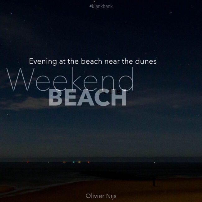 Evening at the beach (extended)